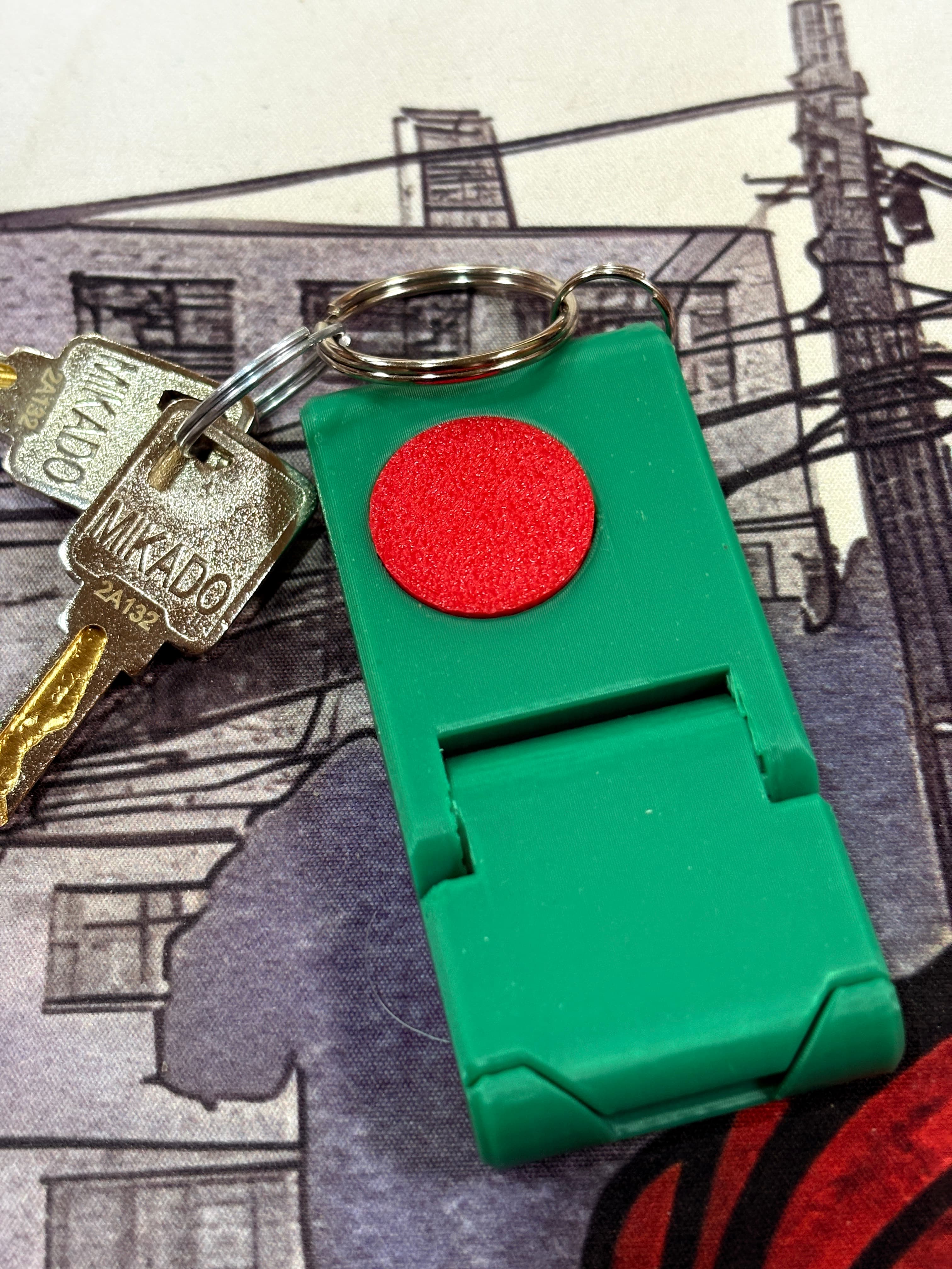 BD Mobile Holder Key Ring